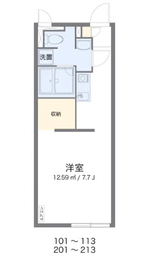 【間取り】 | レオパレス新築６０６６９