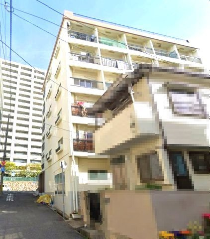 住吉パームスの外観|最上階　東南角住居　