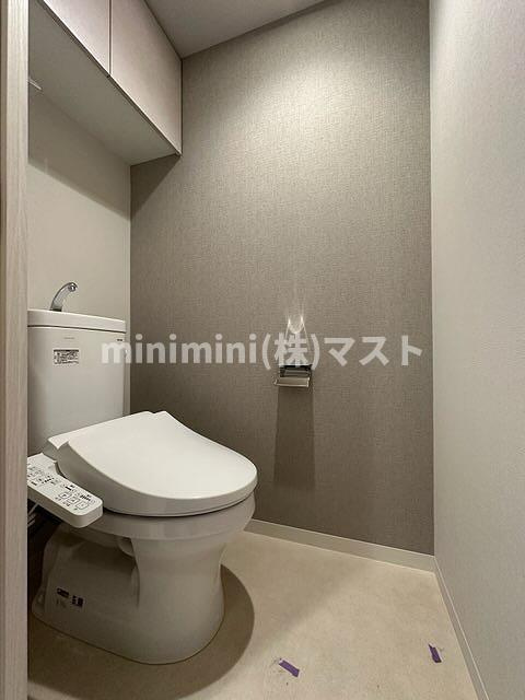 大阪市中央区常盤町２丁目の賃貸マンションのトイレ