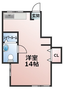 国玉ハイツの間取り