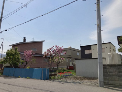 【外観】 | 手稲区新発寒3-5 | 南東向き日当たり良好♪約75坪の広々とした土地です♪