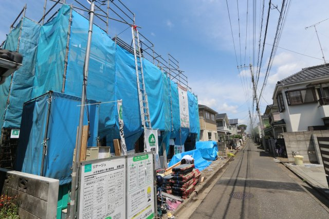 【LIGNAGE】小平市仲町01期の外観|陽当り・風通しともに良好なロケーション！
