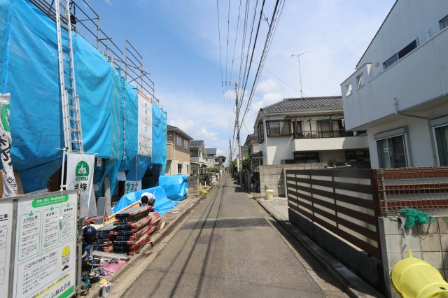 【LIGNAGE】小平市仲町01期の外観|小学校やスーパー・ドラッグストアまで徒歩8分圏内！