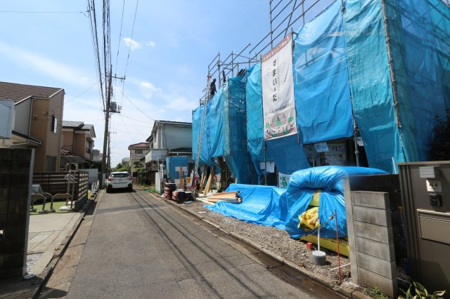【LIGNAGE】小平市仲町01期の外観|全室南向きで明るい室内♪