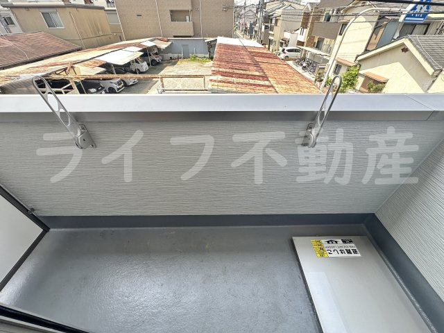 フジパレス東花園ウエストのバルコニー