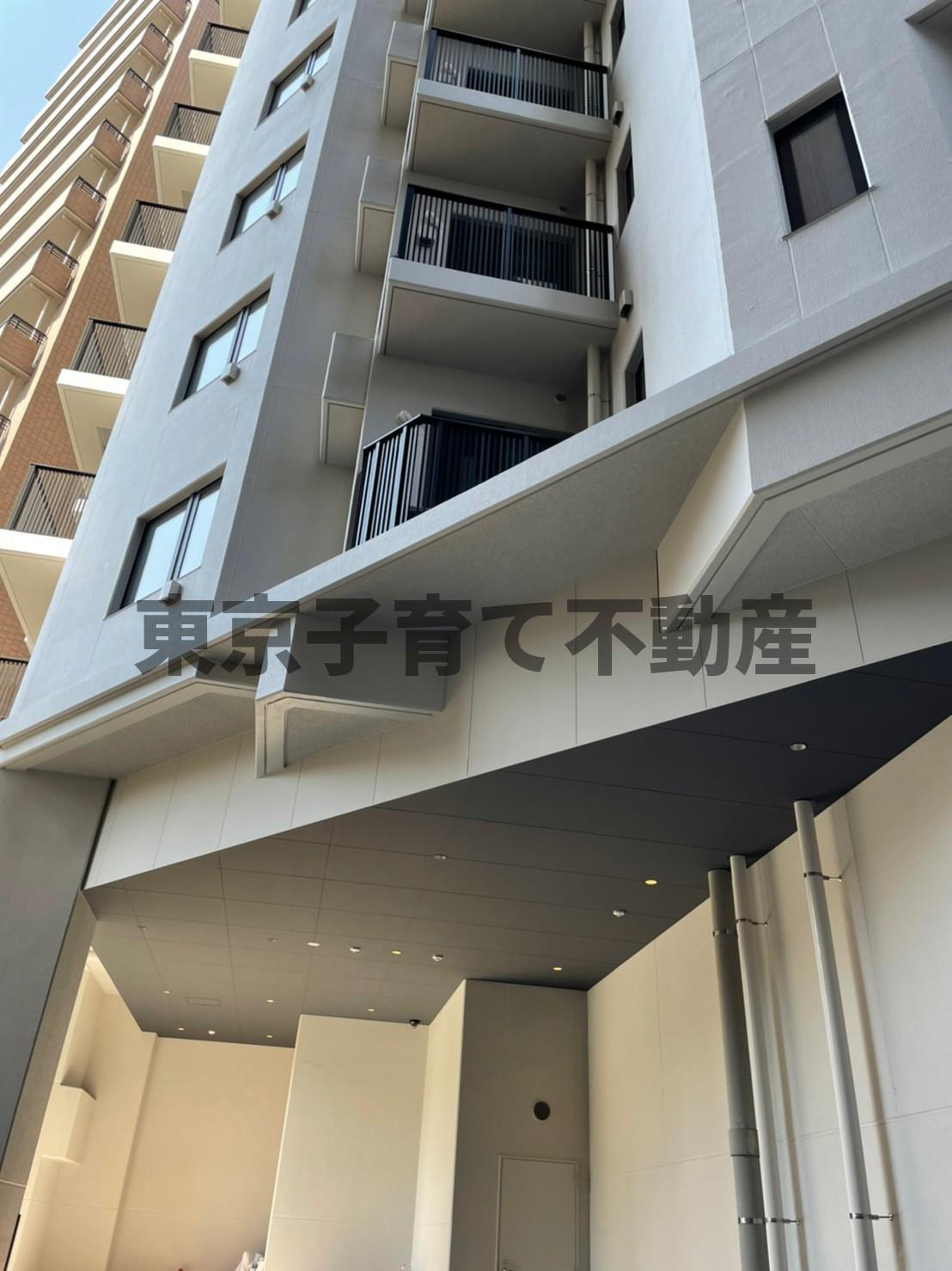 文京区本駒込５丁目の賃貸マンションのバルコニー
