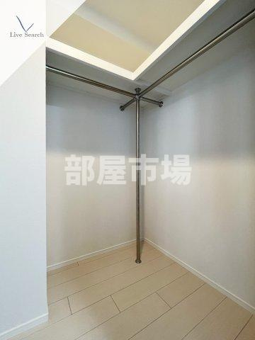S-RESIDENCE押上epureの収納|ウォークインクローゼット