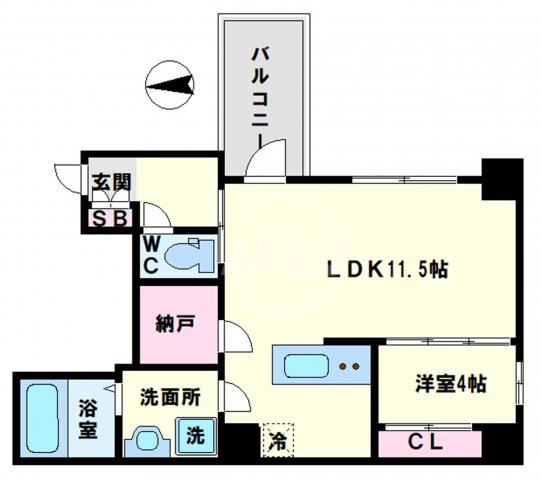 La CASA玉造の間取り|La CASA玉造　間取り