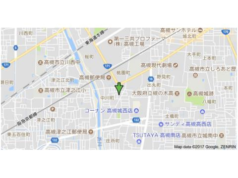 NKハイツの地図