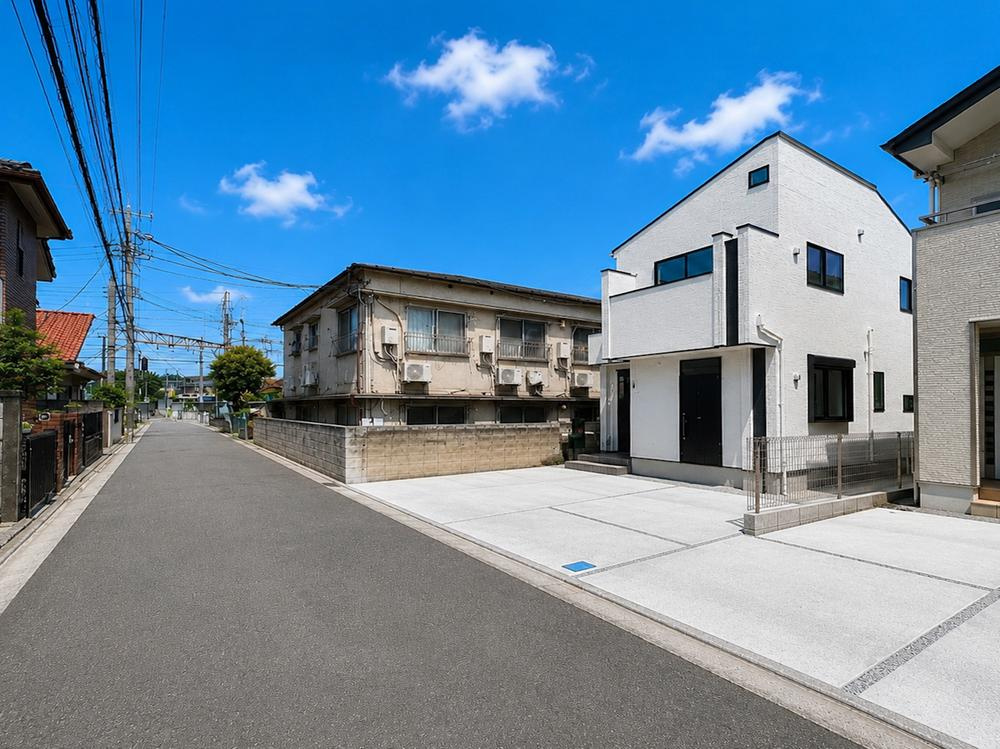【MIRASUMO】小平市花小金井南町329①の外観|　ガスを効率よく使えるハイクオリティ熱源器「エコジョーズ」標準装備！

