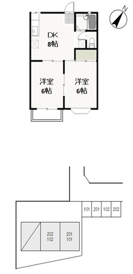 【間取り】 | コーポシオン
