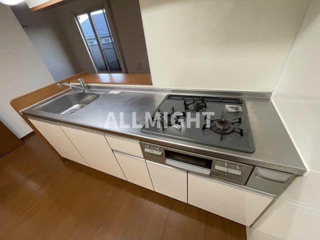川崎市麻生区下麻生１丁目のアパートのキッチン|★お部屋探しはオールマイト不動産までご相談下さい♪