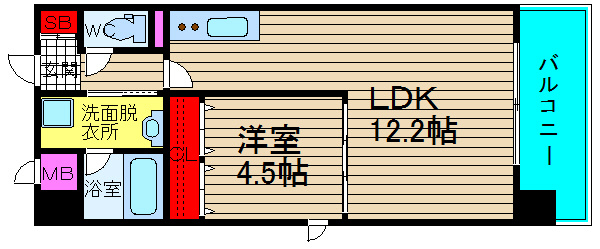リーゾエパーネの間取り