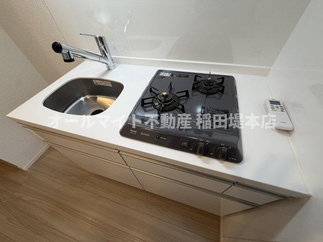 川崎市多摩区登戸新町の賃貸マンションのキッチン