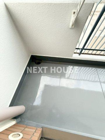 ニッシンハイツのバルコニー
