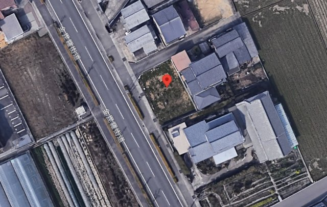 善通寺市下吉田町　売地（建築条件無し）の区画図
