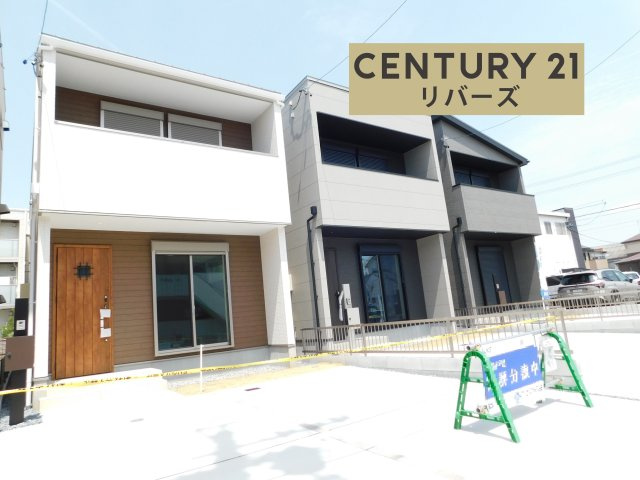 名古屋市中村区横井２丁目の新築一戸建の外観|☆ラスト１棟☆　　いつでも見学できます♪（お問合せ当日、平日、水曜、夜間でもＯＫ）　南向き♪　駐車並列２台ＯＫ！　ＺＥＨ基準の断熱仕様！　長期優良住宅！　収納豊富なリビング２０．２帖♪　周辺環境充実！