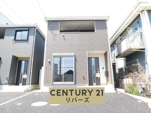 海部郡蟹江町錦１丁目の新築一戸建の外観|◇１号棟◇　　いつでも見学出来ます♪♪（お問合せ当日、平日、水曜、夜間でもＯＫ）　敷地４０坪超！　オール電化住宅！　駐車並列２台ＯＫ！　畳コーナー付きリビング１７．５帖♪　ワイドインナーバルコニー！　