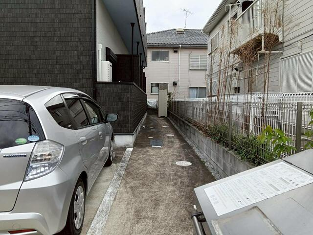 ヴィラージュ新松戸の庭