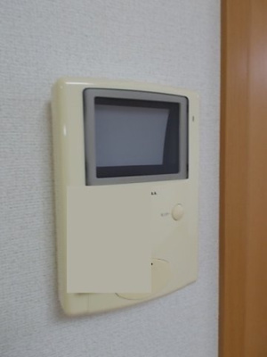 【セキュリティ】 | カルム若宮 | モニター付きインターホンです