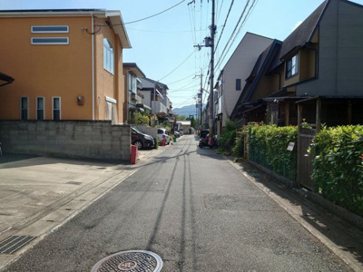 【前面道路含む現地写真】 | 山科区西野楳本町　新築戸建