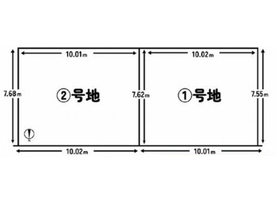 【区画図】 | 山科区西野楳本町　新築戸建