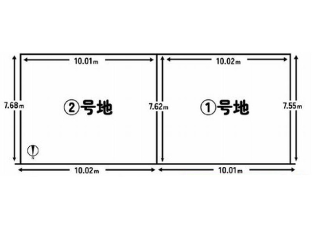 【区画図】 | 山科区西野楳本町　新築戸建