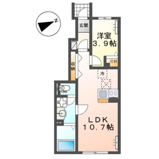 【間取り】 | （仮）横倉新築アパート