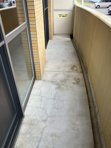 コンフォート越葉のバルコニー