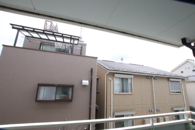 南向きバルコニーからの景色です！