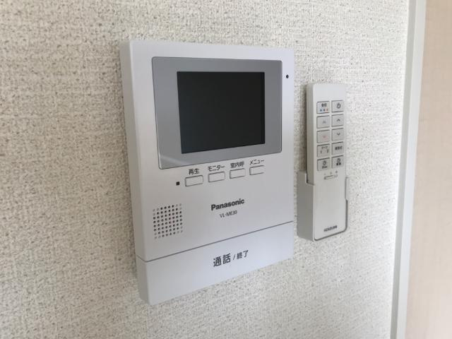 フォルトゥナの内装|カメラ付インターホン