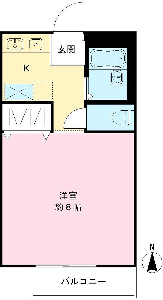 メゾングラスインワンの間取り