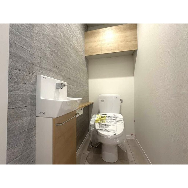 各務原市那加昭南町の賃貸マンションのトイレ