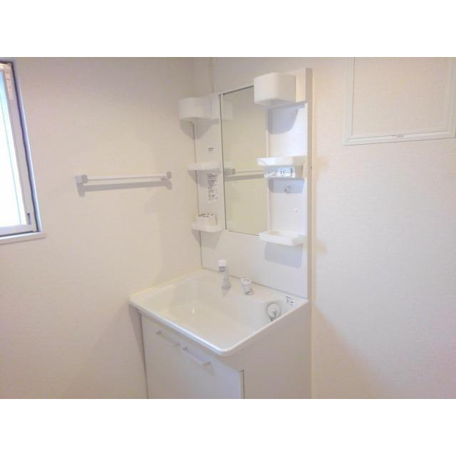 モデルノの洗面所