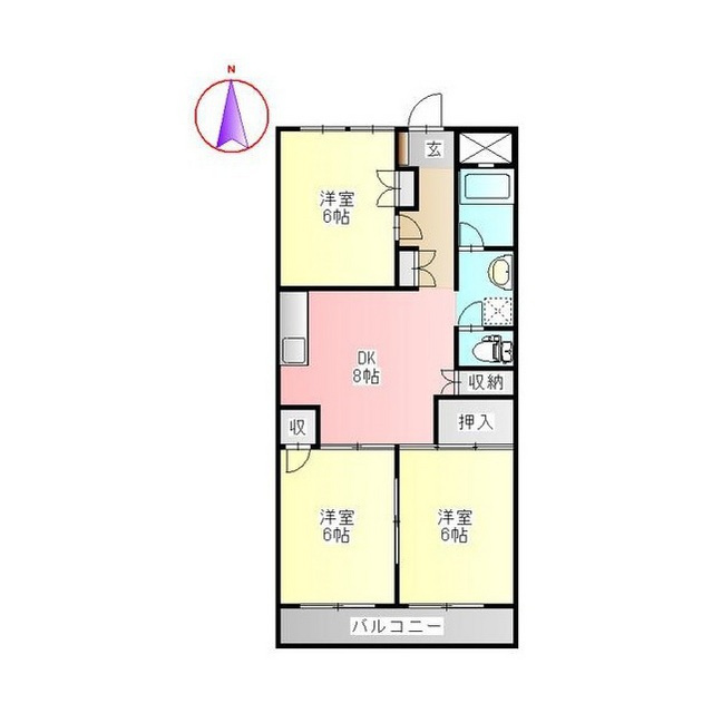 大忠ビル　の間取り