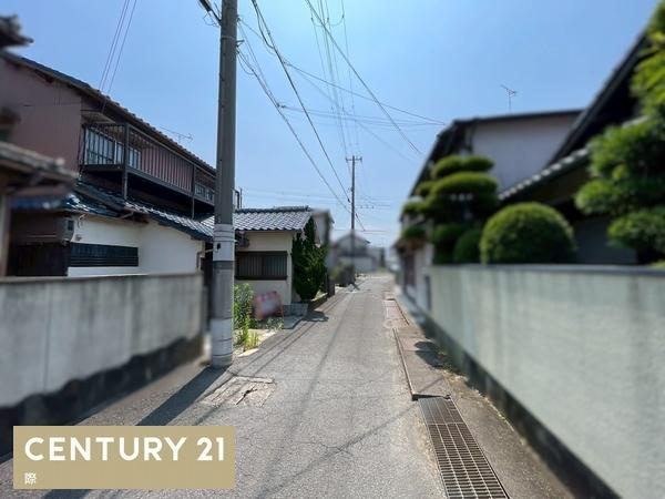 和歌山市関戸3丁目　土地の前面道路含む現地写真
