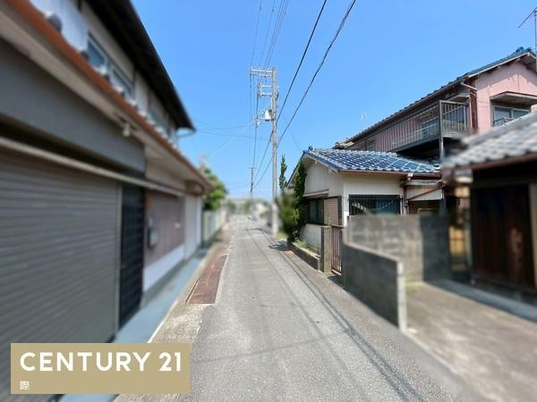 和歌山市関戸3丁目　土地の前面道路含む現地写真