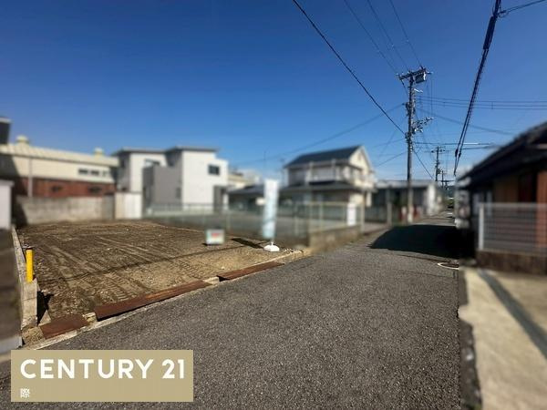 和歌山市中之島　土地の前面道路含む現地写真