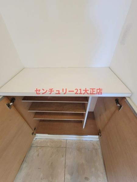 デイズハイツ港晴の玄関