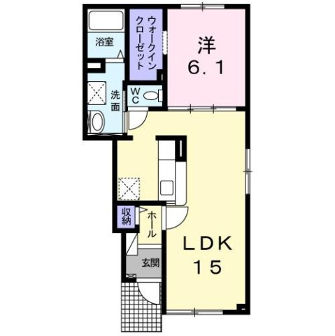 ヴィーヴルの間取り