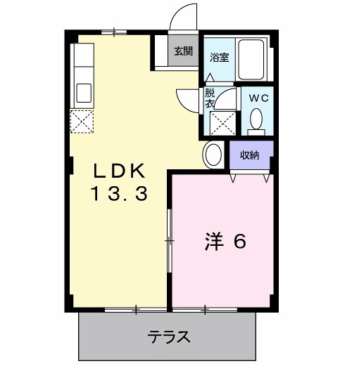 ＳＴハイツの間取り