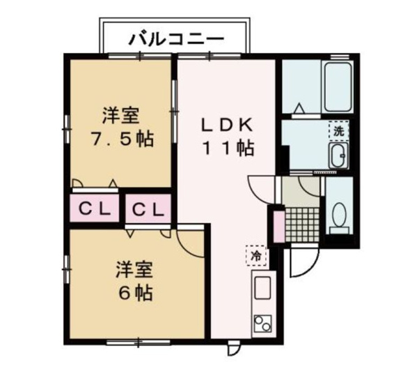 【間取り】 | アルコラカーサ福崎