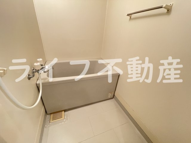 ハイツクレセントの浴室|コンパクトで使いやすいお風呂です