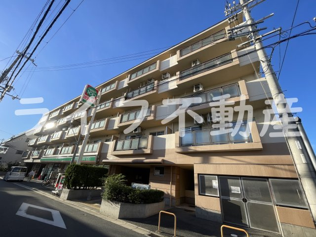 ハイツクレセントの外観|外はこのようになっています
