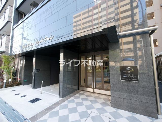 ファステート大阪城東グリッジのエントランス|エントランスです
