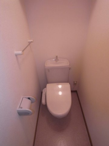 熊本市中央区坪井６丁目のアパートのトイレ|トイレも気になるポイント