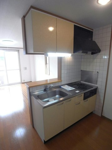 熊本市中央区坪井６丁目のアパートのキッチン|キッチンです