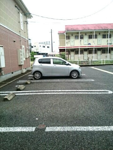 熊本市中央区坪井６丁目のアパートの駐車場|カースペースがあります