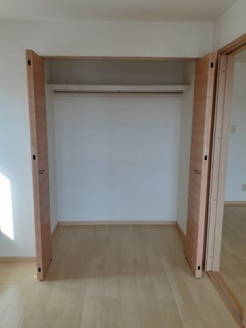 合志市須屋のアパートの収納|大きなスペースがあり、収納には困りません