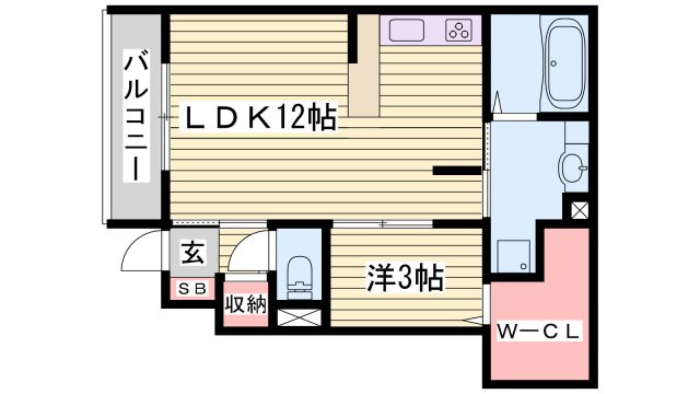 ルーニィー船橋の間取り